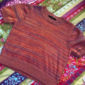 Multi-Color cropped knit